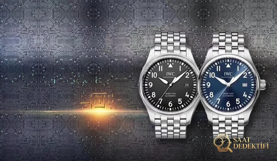 MKS Factory IWC Mark XVIII saatine yakından bakış - Kadran Detayı ve Bezel İşçiliği