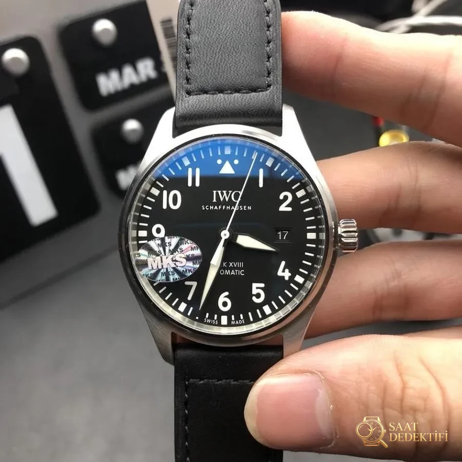 MKS Factory IWC Mark XVIII saatine yakından bakış - Kasa Profili ve Kurma Kolu İncelemesi