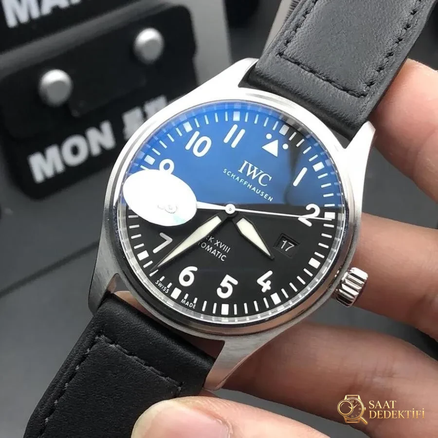 MKS Factory IWC Mark XVIII saatine yakından bakış - Arka Kapak ve Mekanizma Detayı
