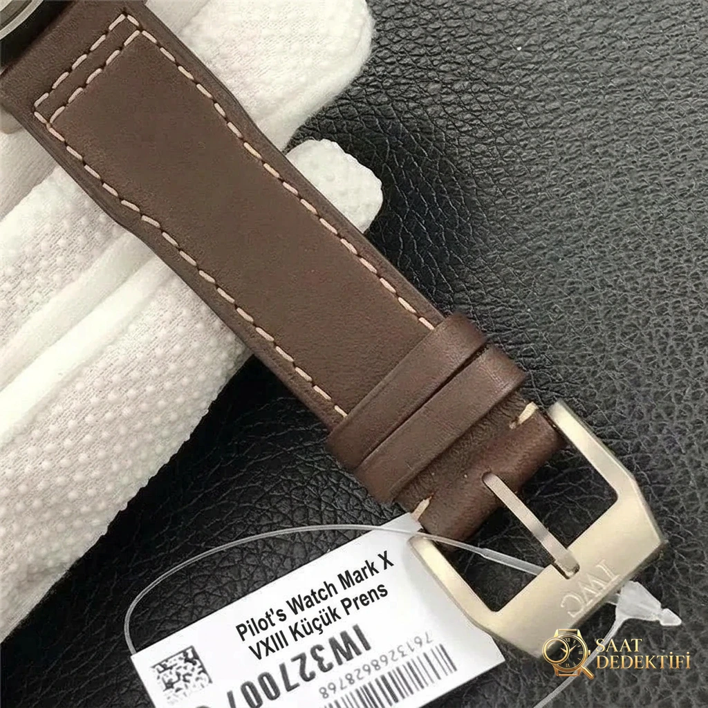 MKS Factory IWC Mark XVIII titanyum kasa saat incelemesi - Klips Kilidi ve Lazer Damgalar