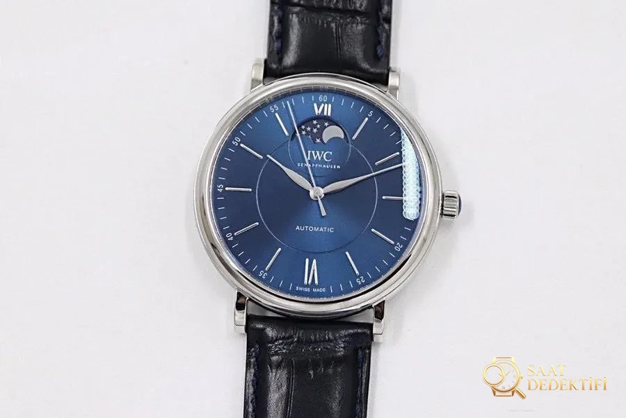 MKS Factory IWC Portofino Ay Evreli Kol Saati İncelemesi - Kasa Profili ve Kurma Kolu İncelemesi