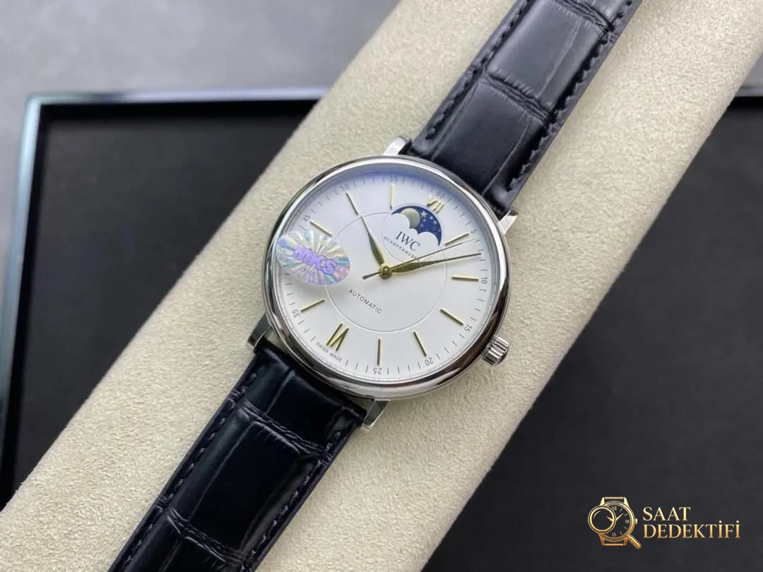 MKS Factory IWC Portofino Ay Evreli Kol Saati iw459401 Nasıl? - Arka Kapak ve Mekanizma Detayı