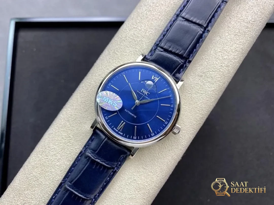 MKS Factory IWC Portofino Ay Evreli Kol Saati iw459401 Nasıl? - Makro Kadran ve İndeks İşçiliği