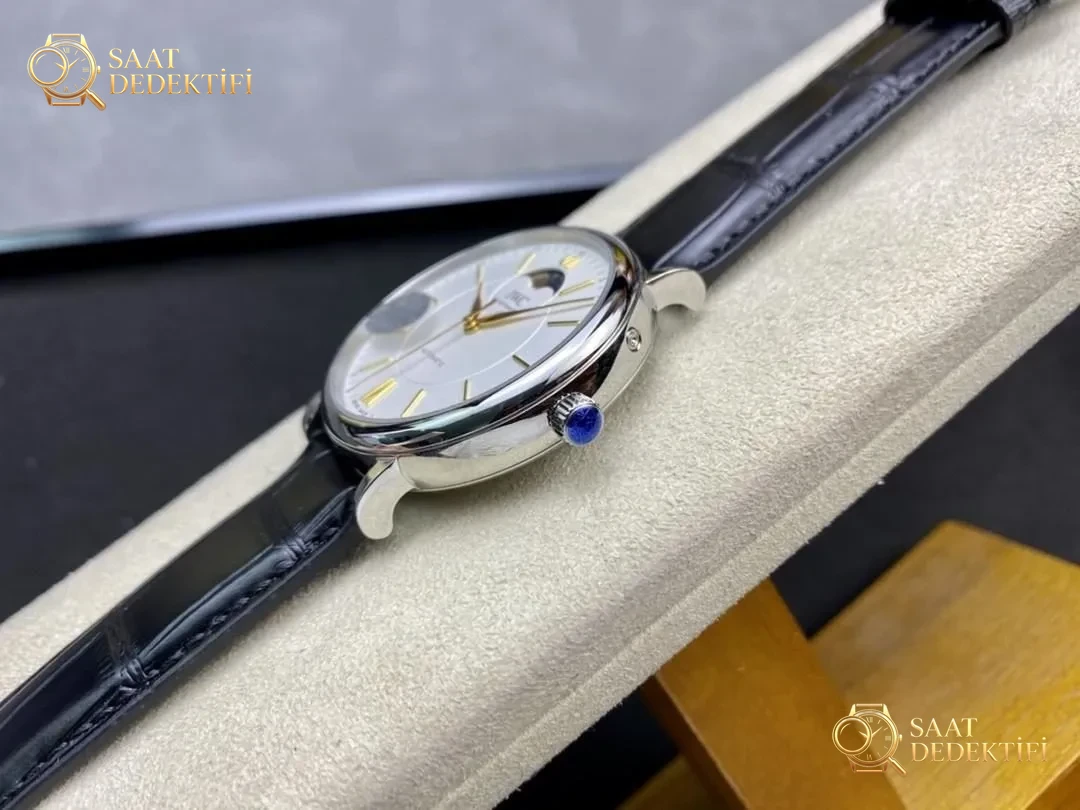 MKS Factory IWC Portofino Ay Evreli Kol Saati iw459401 Nasıl? - Mekanizma Zemberek ve Balans Detayı