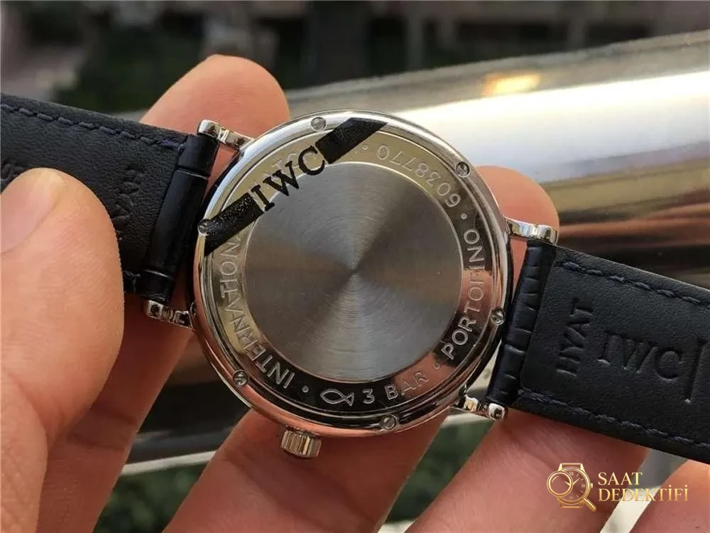 MKS Factory IWC Portofino Ay Evresi «Özel Üretim 35800 Mekanizma» İşçilik İncelemesi - Bilezik, Toka ve Klips Mekanizması