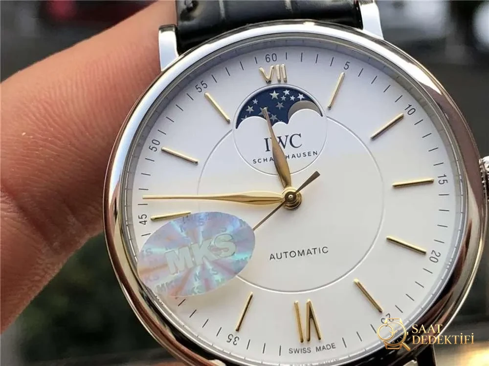 MKS Factory IWC Portofino Ay Evresi «Özel Üretim 35800 Mekanizma» İşçilik İncelemesi - Mekanizma Zemberek ve Balans Detayı