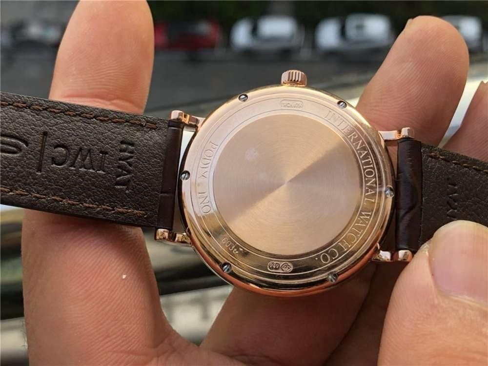 MKS Factory IWC Portofino Ay Evresi «Özel Üretim 35800 Mekanizma» İşçilik İncelemesi — 18. fotoğraf