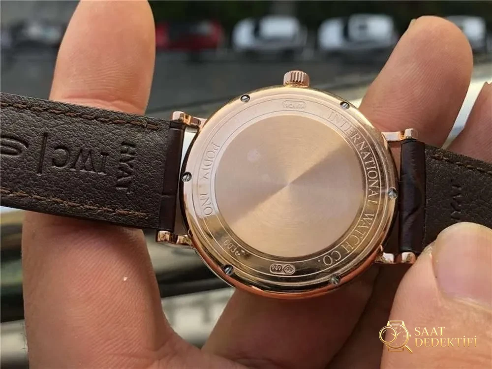 MKS Factory IWC Portofino Ay Evresi «Özel Üretim 35800 Mekanizma» İşçilik İncelemesi - Cam Yansıma Önleyici (AR) Kaplama