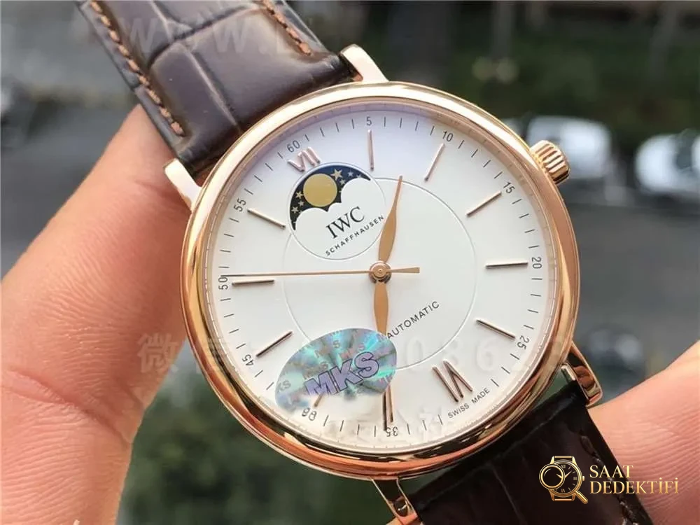 MKS Factory IWC Portofino Ay Evresi «Özel Üretim 35800 Mekanizma» İşçilik İncelemesi - Balans Çarkı ve Zemberek Aksamı
