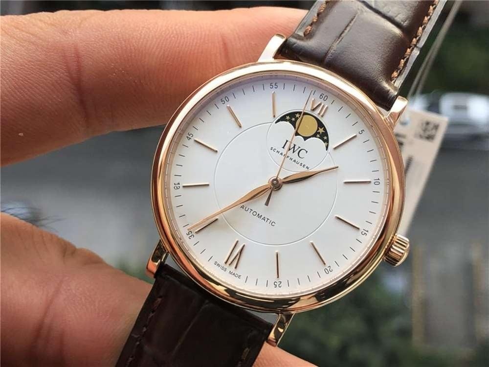 MKS Factory IWC Portofino Ay Evresi «Özel Üretim 35800 Mekanizma» İşçilik İncelemesi — 28. fotoğraf