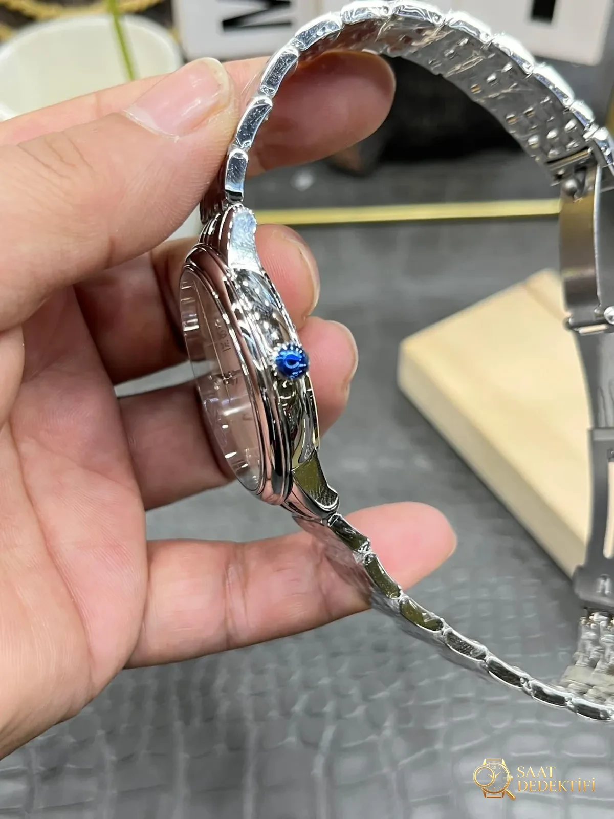MKS Factory Omega De Ville klasik saat 9015 mekanizmalı replika nasıl? Almaya değer mi? - Klips Kilidi ve Lazer Damgalar