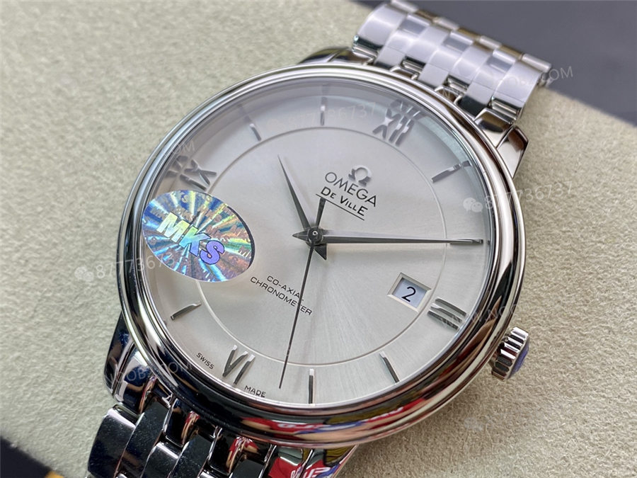 MKS Factory Omega De Ville replika saati orijinalinden ayırt edilemez mi? — 2. fotoğraf