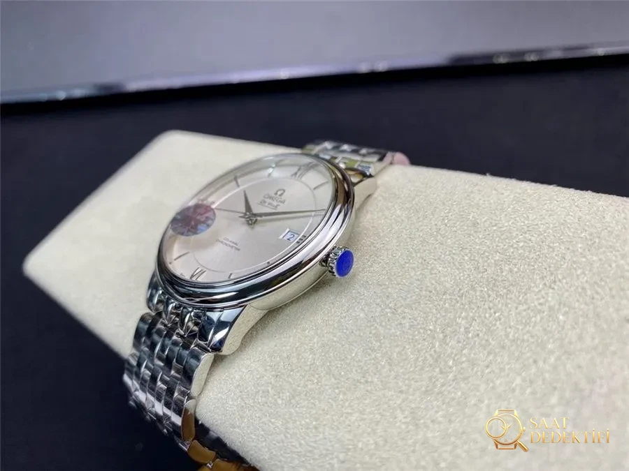 La réplique de la montre MKS Factory Omega De Ville est-elle impossible à distinguer de l'originale ? - Clip Lock et tampons laser