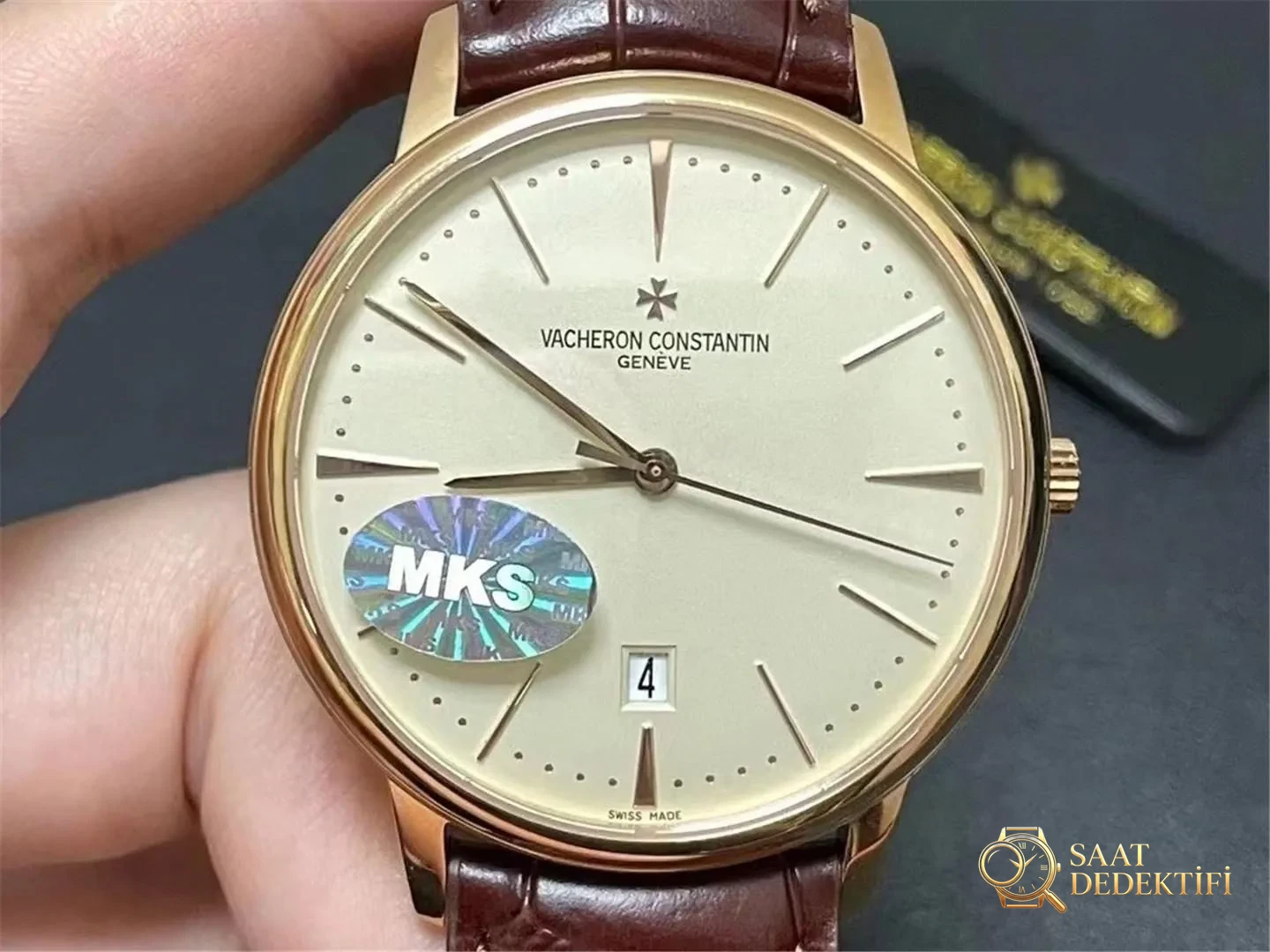 MKS Factory Vacheron Constantin 85180 alınır mı? - Kadran Detayı ve Bezel İşçiliği