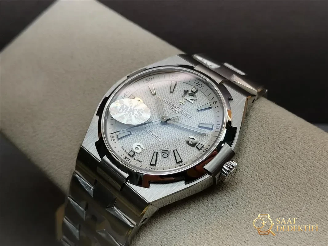 MKS Factory Vacheron Constantin Overseas 47040 replika saat - Kadran Detayı ve Bezel İşçiliği