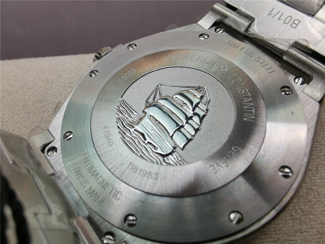 MKS Factory Vacheron Constantin Overseas 47040 replika saat — 6. fotoğraf