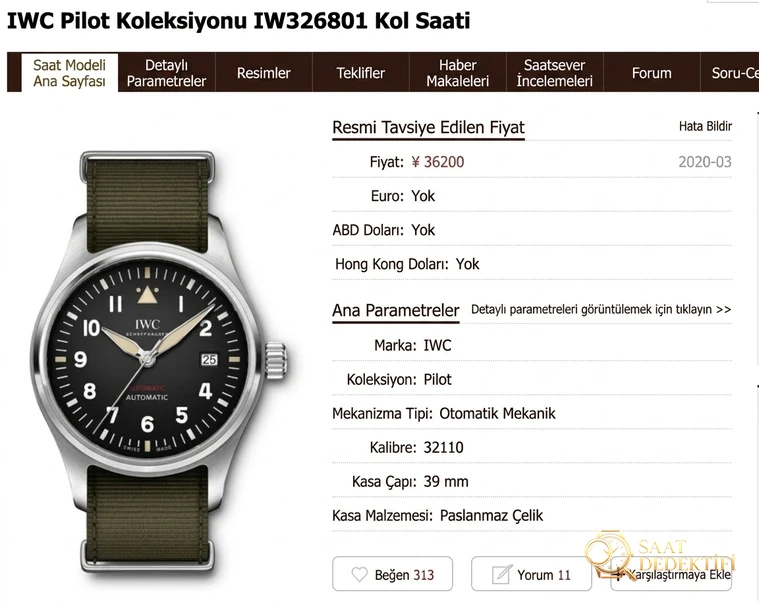 IWC Pilot IW326801 MKS Factory İncelemesi - Ön Görünüm ve Kasa Tasarımı