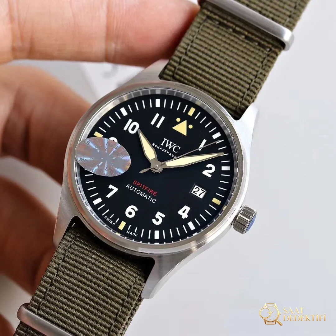 MKS Yeni IWC Spitfire Serisi IW326801 Pilot Saati Replika İncelemesi - Bilezik, Toka ve Klips Mekanizması