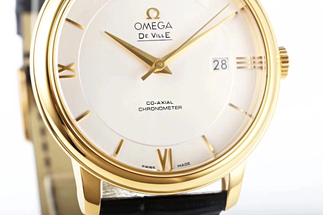 Omega De Ville Sarı Altın Kasa