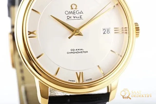 Omega De Ville Sarı Altın Kasa