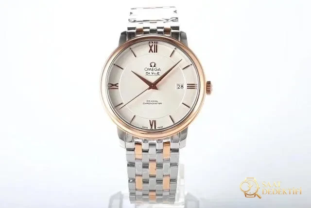 MKS İki Renk Roze Altın Omega De Ville