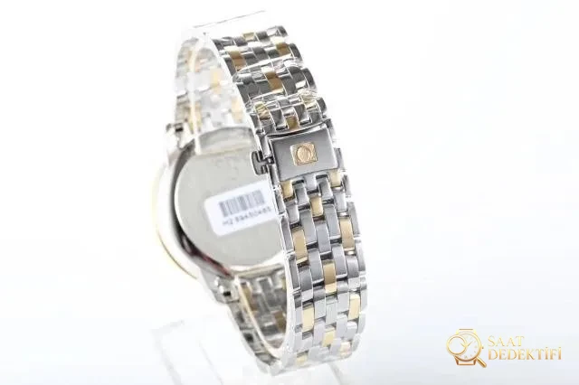İki Renk Sarı Altın Omega Saat 2