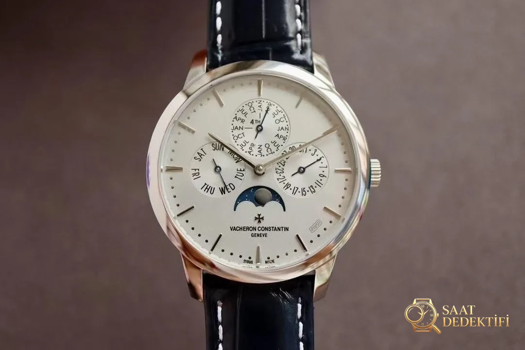 MX Factory Patrimony serisi ultra ince ebedi takvim saati 43175
