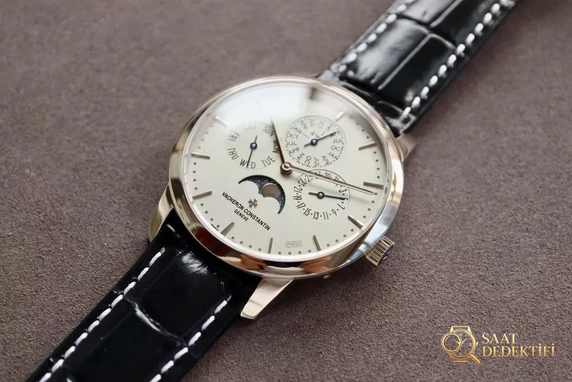 MX Factory Patrimony serisi ultra ince ebedi takvim saati 43175