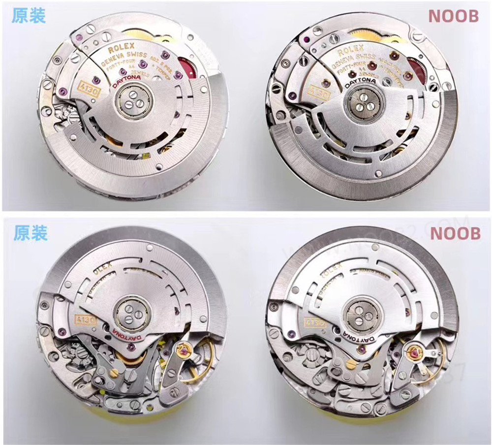 N Factory 4130 Daytona mekanizması ile 7750 mekanizmasını nasıl ayırt edersiniz? — 7. fotoğraf