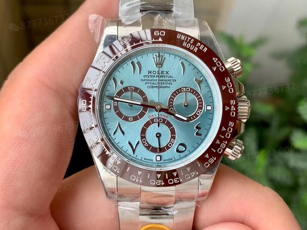 N Factory 4130 Rolex buz mavisi Daytona Orta Doğu Dubai limited edition saat incelemesi — 1. fotoğraf