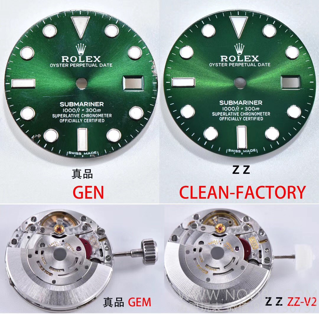 N Factory, AR, V9, ZZ gibi farklı fabrikaların replika Submariner 3135 mekanizmalarından hangisinin stabilitesi daha iyi? — 4. fotoğraf