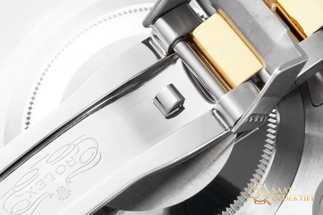 N Factory gençlik versiyonu Rolex iki renkli altın siyah Submariner iyi yapılmış mı? - Kasa Çeliği ve Polisaj Kalitesi