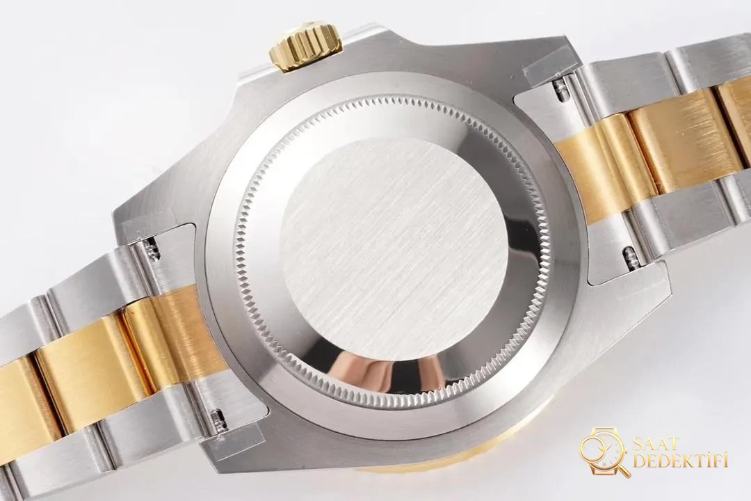 N Factory gençlik versiyonu Rolex iki renkli altın siyah Submariner iyi yapılmış mı? - Toka İçi Mikro Ayar Mekanizması