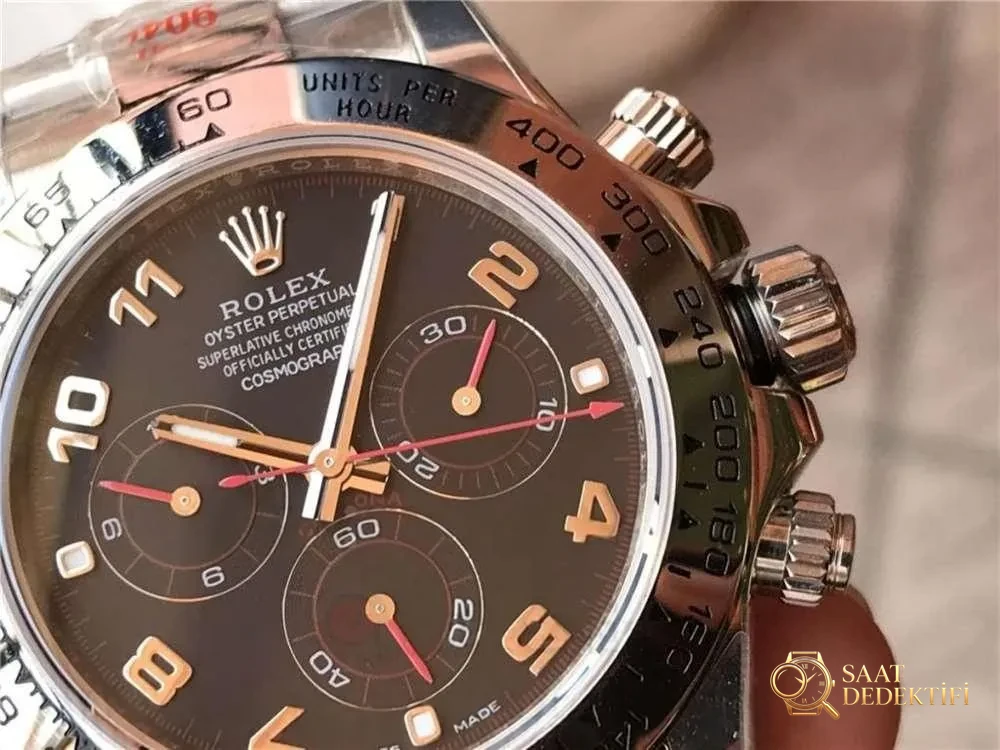 N Factory Rolex 4130 Daytona 116509 «Schwarzes Zifferblatt, rote Stunden- und Minutenzeiger» Bewertung der Verarbeitung – 11.11 Stock Real Shot – Allgemeiner Blickwinkel und ästhetische Haltung
