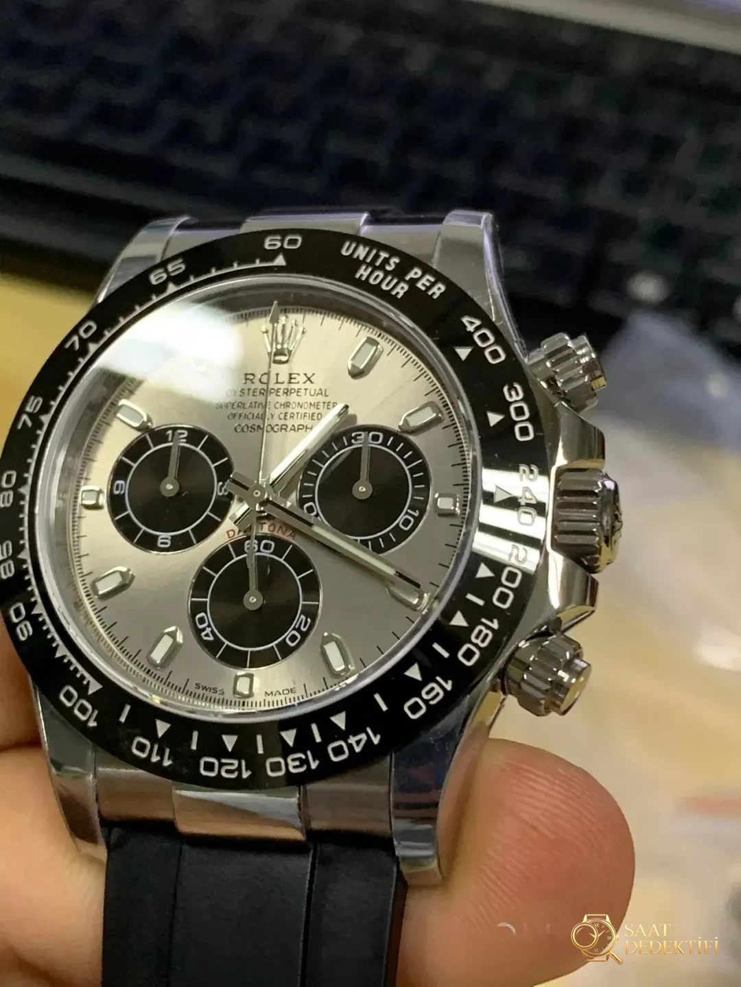 N Factory Rolex 4130 Daytona beyaz altın modelinin yepyeni V3 versiyonu