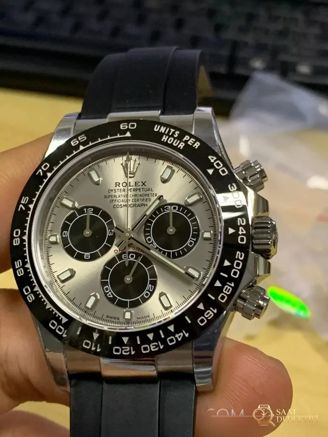 N Factory Rolex 4130 Daytona beyaz altın modelinin yepyeni V3 versiyonu
