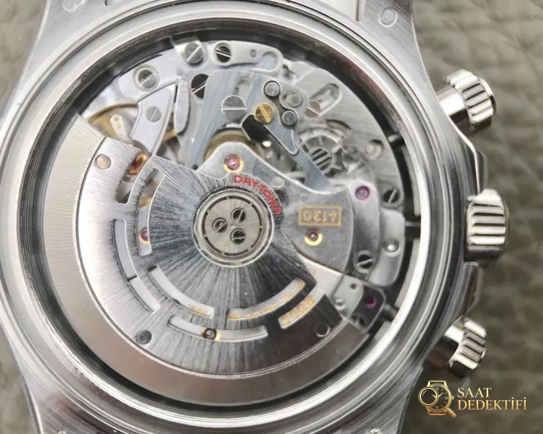 N Factory Rolex 4130 Daytona beyaz altın modelinin yepyeni V3 versiyonu