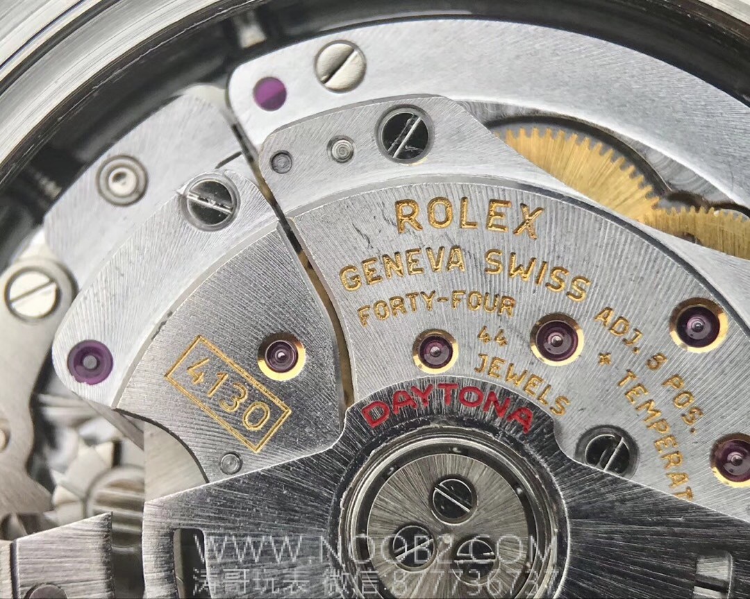 N Factory Rolex 4130 Daytona beyaz altın modelinin yepyeni V3 versiyonu "gri kadranlı panda Daytona" replika saatinde hangi noktalar geliştirildi? — 12. fotoğraf