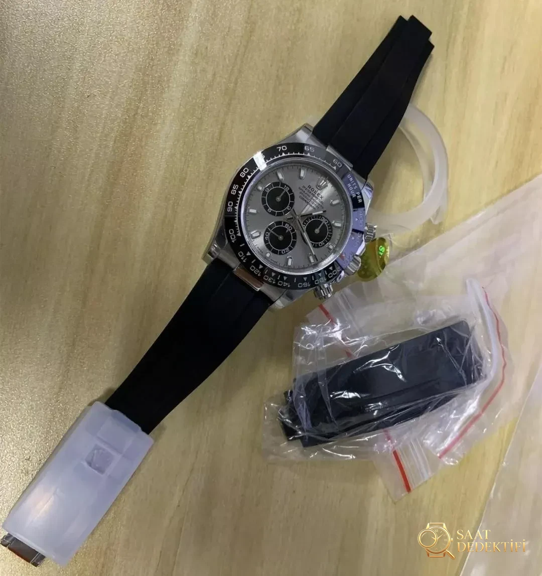 N Factory Rolex 4130 Daytona beyaz altın modelinin yepyeni V3 versiyonu