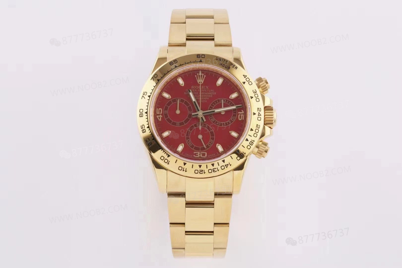 N Factory Rolex 4130 Daytona Kırmızı Ay (Blaken özel versiyonu) kaliteli mi? — 2. fotoğraf