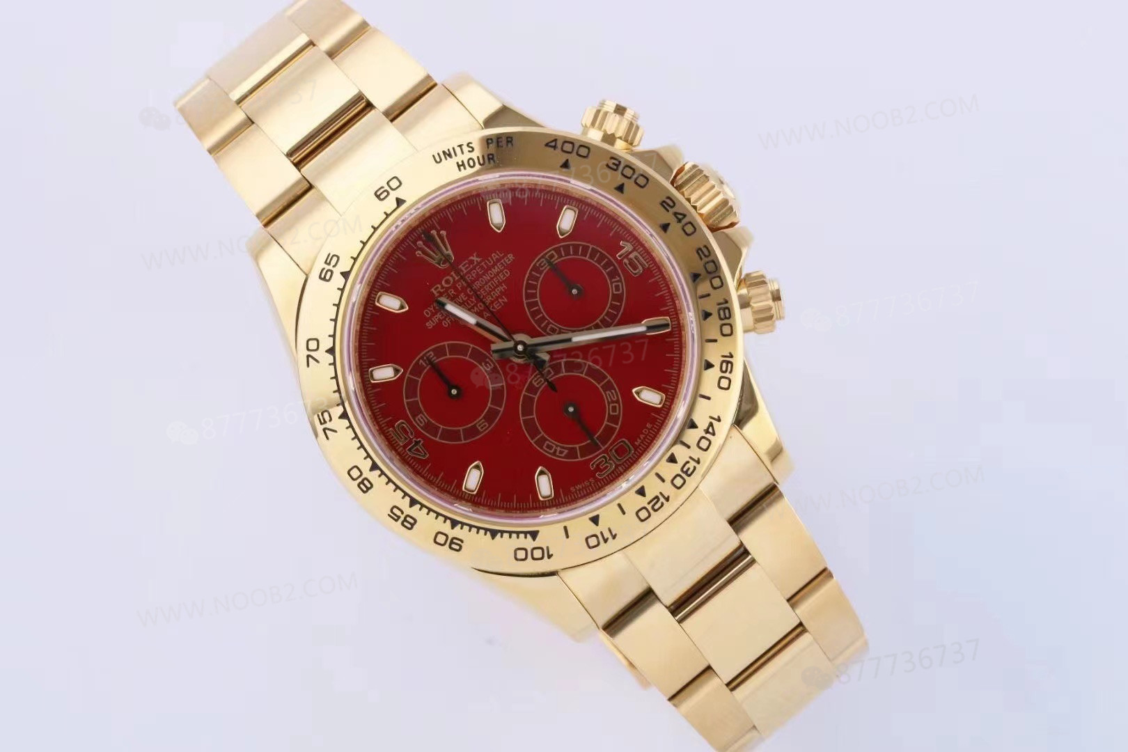 N Factory Rolex 4130 Daytona Kırmızı Ay (Blaken özel versiyonu) kaliteli mi? — 5. fotoğraf