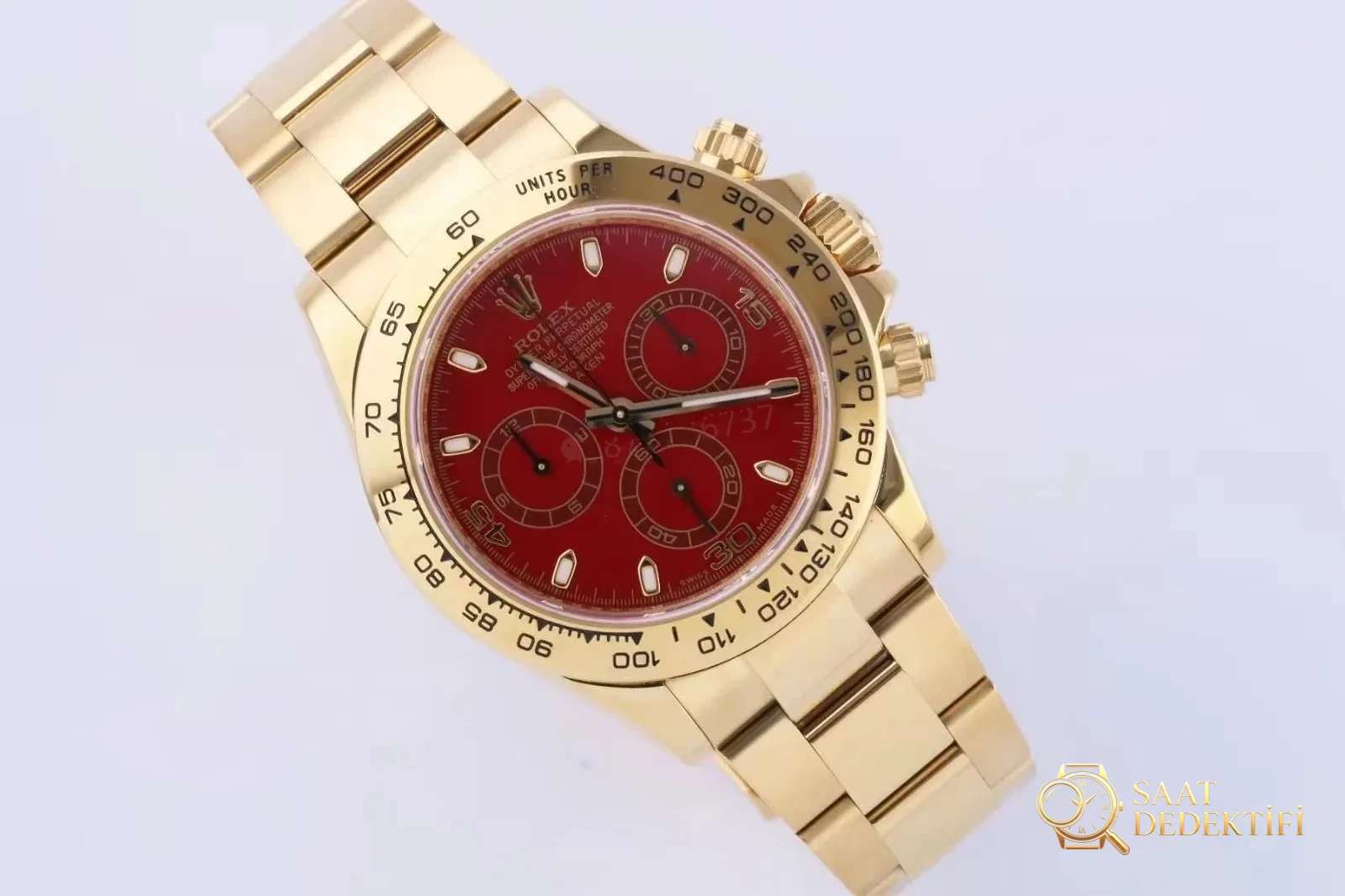 N Factory Rolex 4130 Daytona Kırmızı Ay (Blaken özel versiyonu) kaliteli mi? - Bilezik, Toka ve Klips Mekanizması