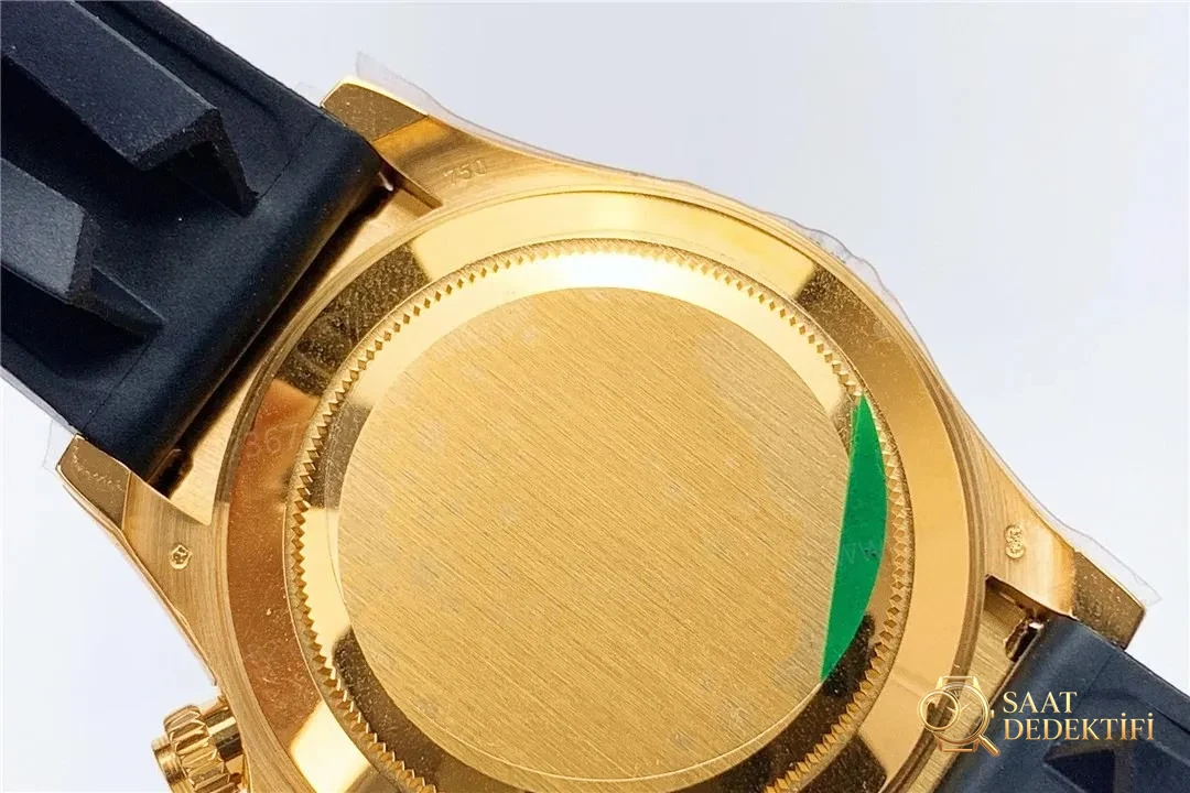 N Factory Rolex 4130 Shawn Yue altın Daytona ile orijinali arasında büyük fark var mı? - Mekanizma Zemberek ve Balans Detayı
