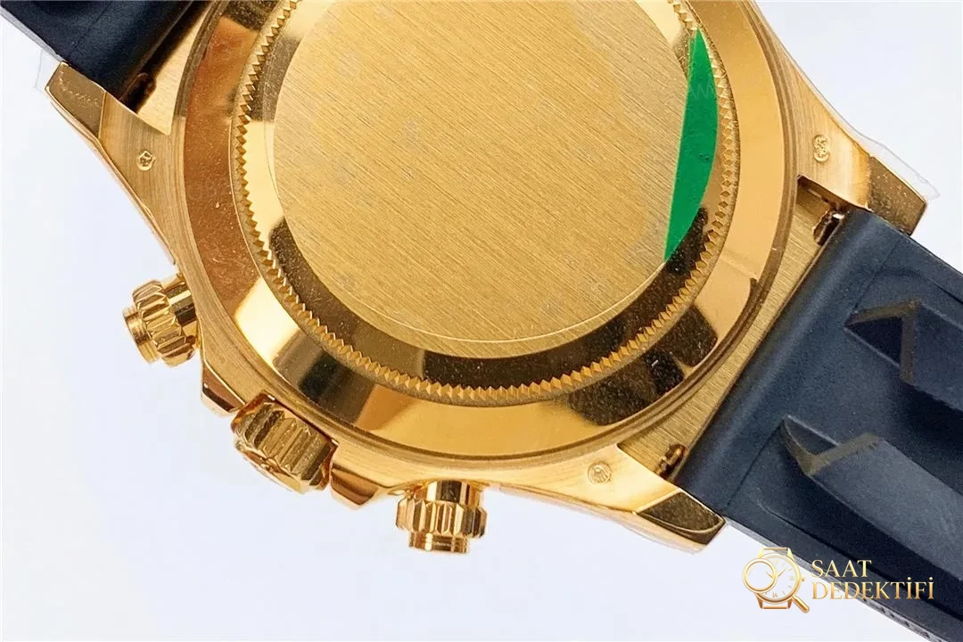 N Factory Rolex 4130 Shawn Yue altın Daytona ile orijinali arasında büyük fark var mı? - Yan Profil ve Kordon Bağlantısı