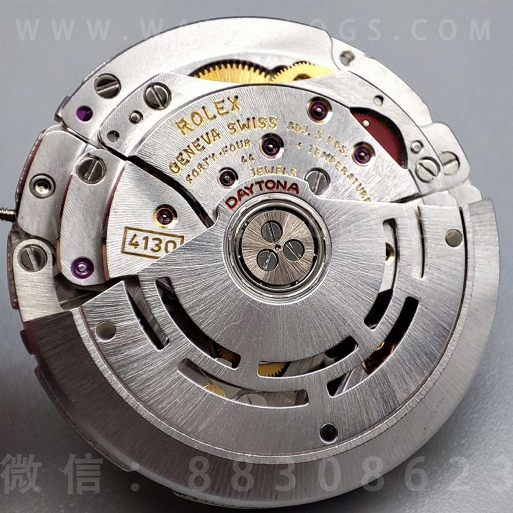 N Factory Rolex buz mavisi Daytona "4130 mekanizma" işçilik incelemesi - 11.11 stoktan gerçek çekim — 8. fotoğraf