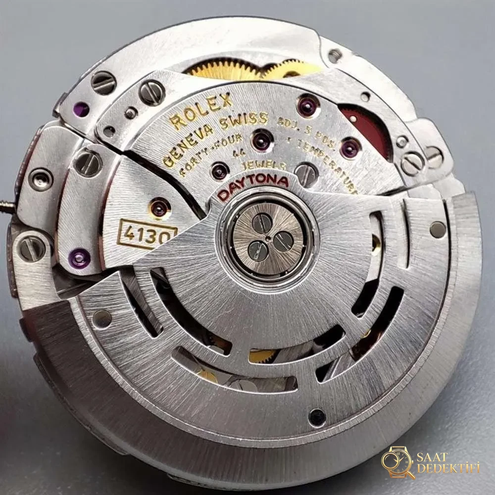 N Factory Rolex buz mavisi Daytona "4130 mekanizma" işçilik incelemesi - 11.11 stoktan gerçek çekim - görsel 7