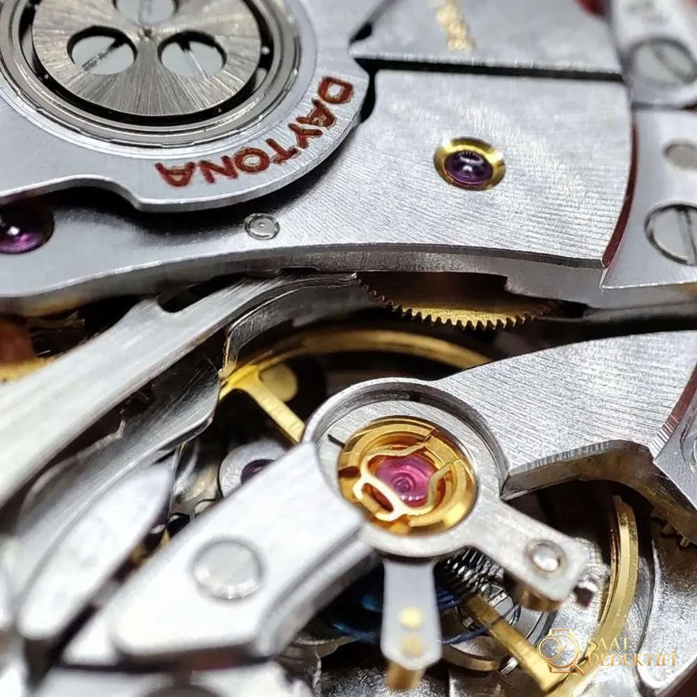 N Factory Rolex buz mavisi Daytona "4130 mekanizma" işçilik incelemesi - 11.11 stoktan gerçek çekim - görsel 8