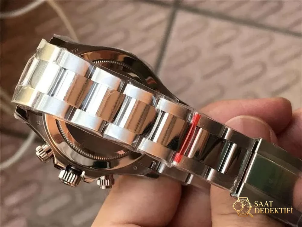N Factory Rolex buz mavisi Daytona "4130 mekanizma" işçilik incelemesi - 11.11 stoktan gerçek çekim - görsel 9