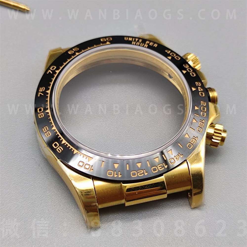 N Factory Rolex Daytona «4130» Edison Chen model altın Daytona parça inceleme — 2. fotoğraf