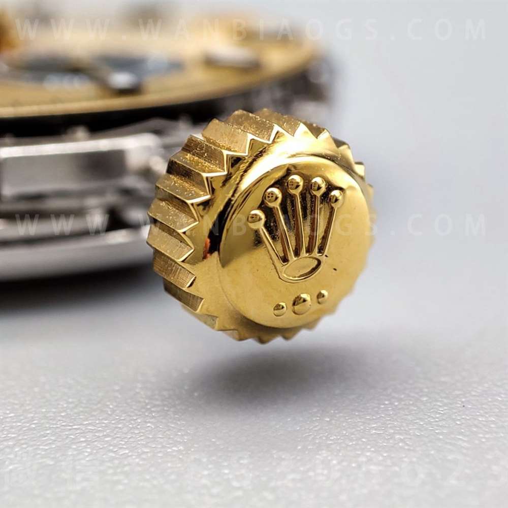 N Factory Rolex Daytona «4130» Edison Chen model altın Daytona parça inceleme — 40. fotoğraf